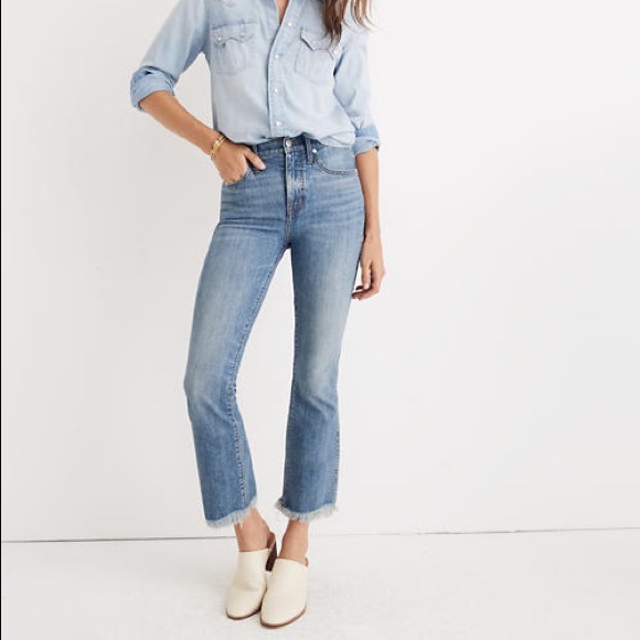 Madewell Denim - Cali Demi-Boot Jeans Comfort Stretch: Eco Edition